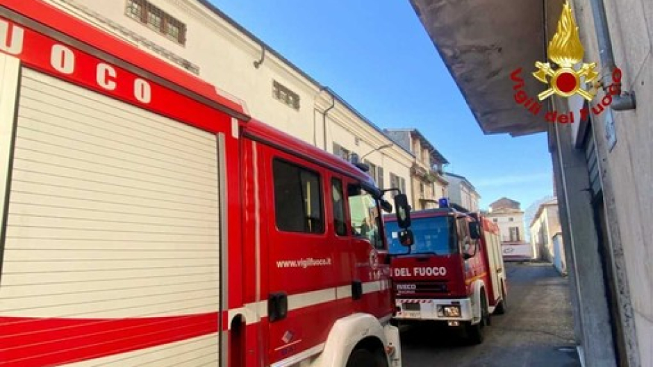 Incendio canna fumaria a Zimone